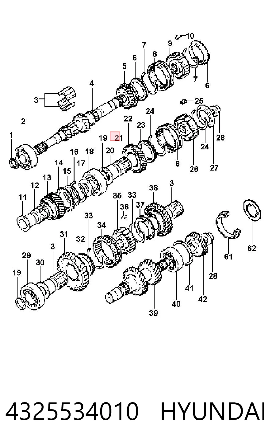 Rolamento da Caixa de Mudança para Audi TT  8N9