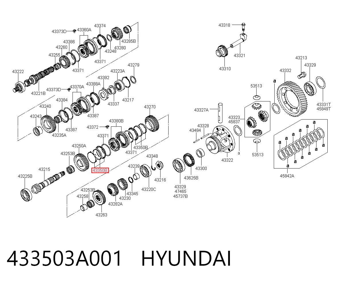 433503A001 Hyundai/Kia