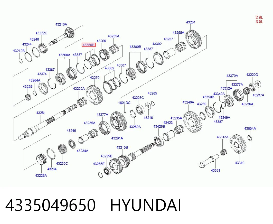 4335049650 Hyundai/Kia
