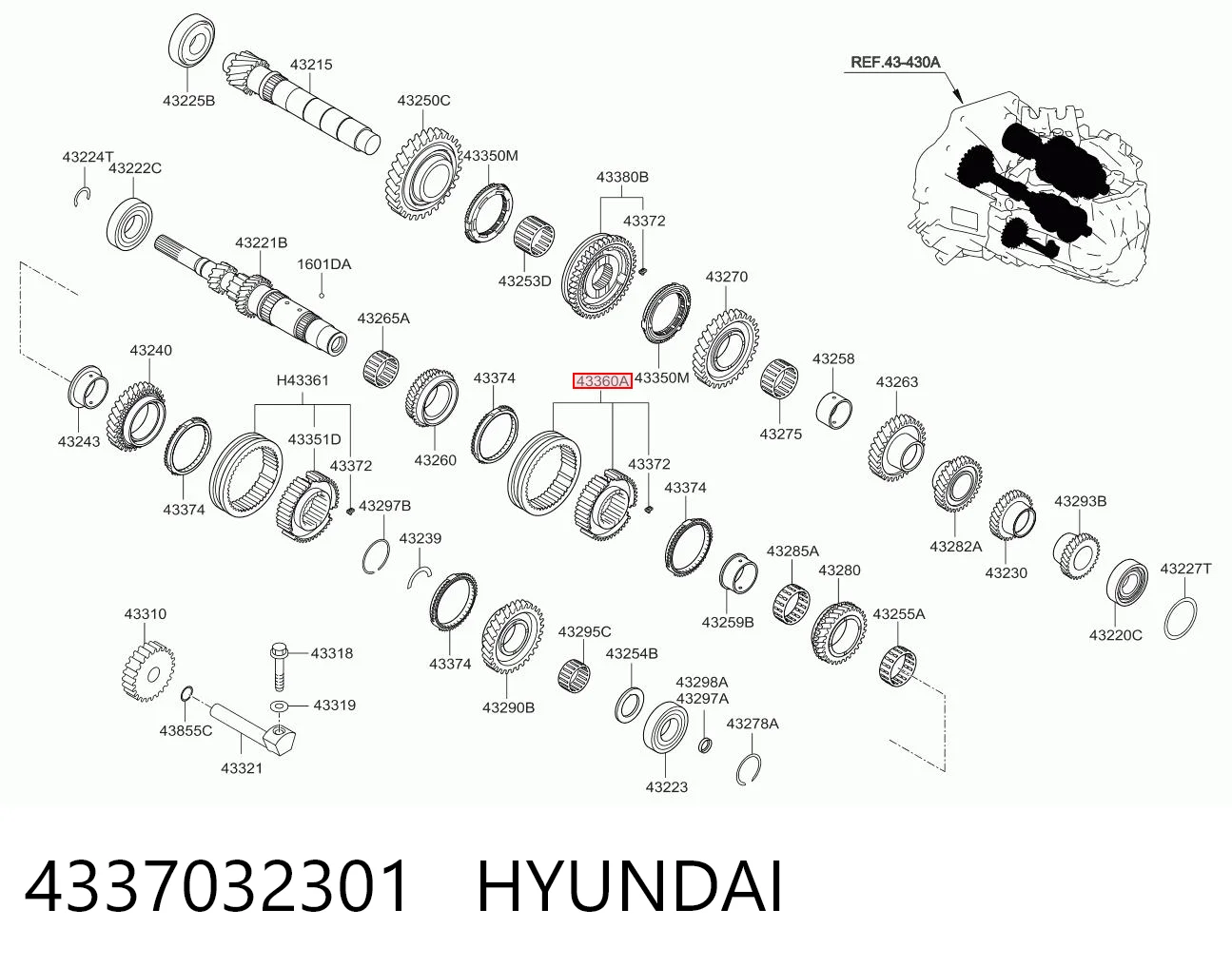 4337032301 Hyundai/Kia
