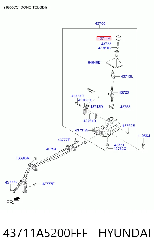 43711A5200FFF Hyundai/Kia