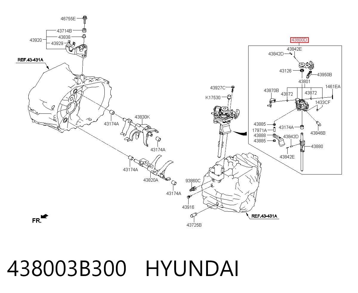 438003B300 Hyundai/Kia