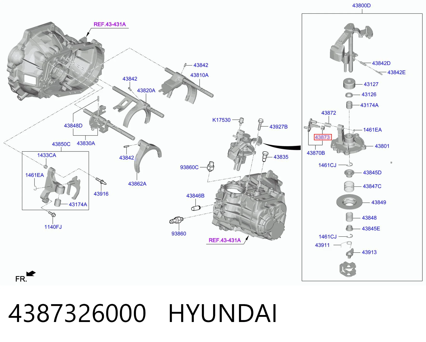 Bucha do mecanismo de mudança (de ligação) Hyundai Tucson TM ao melhor preço