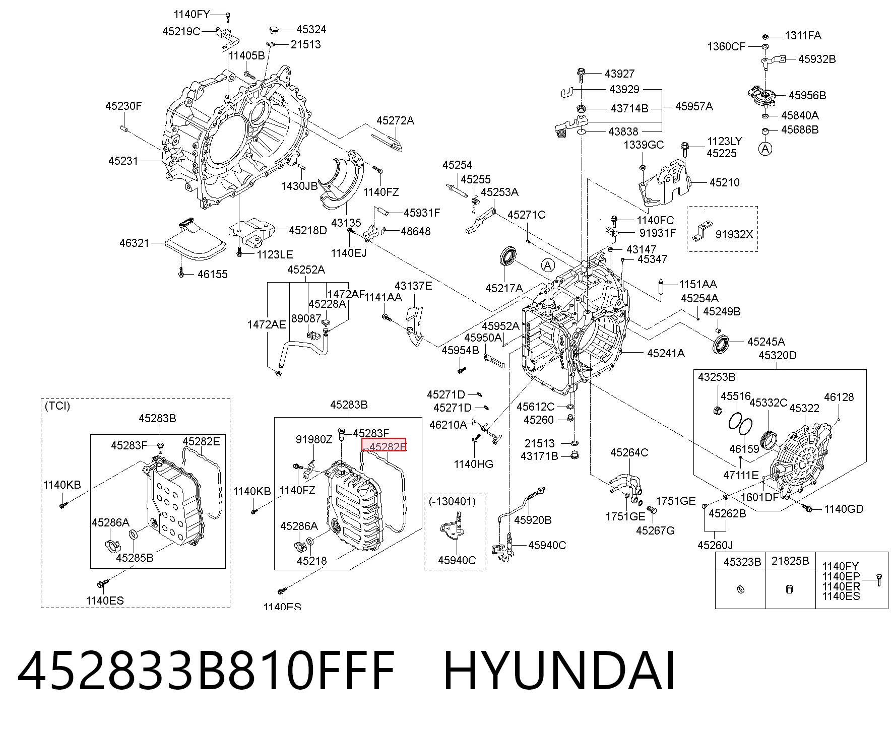 452833B810FFF Hyundai/Kia