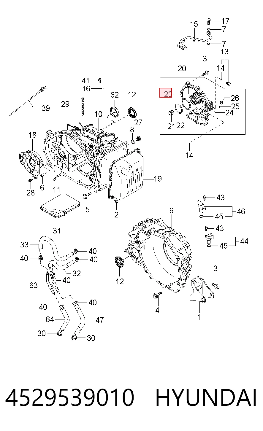 4529539010 Hyundai/Kia