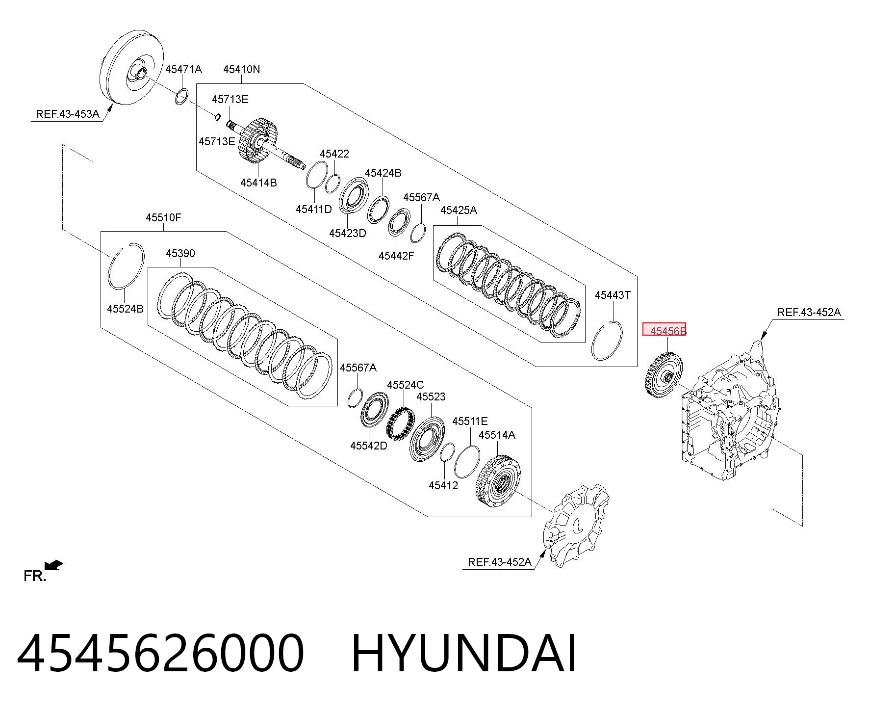 4545626000 Hyundai/Kia