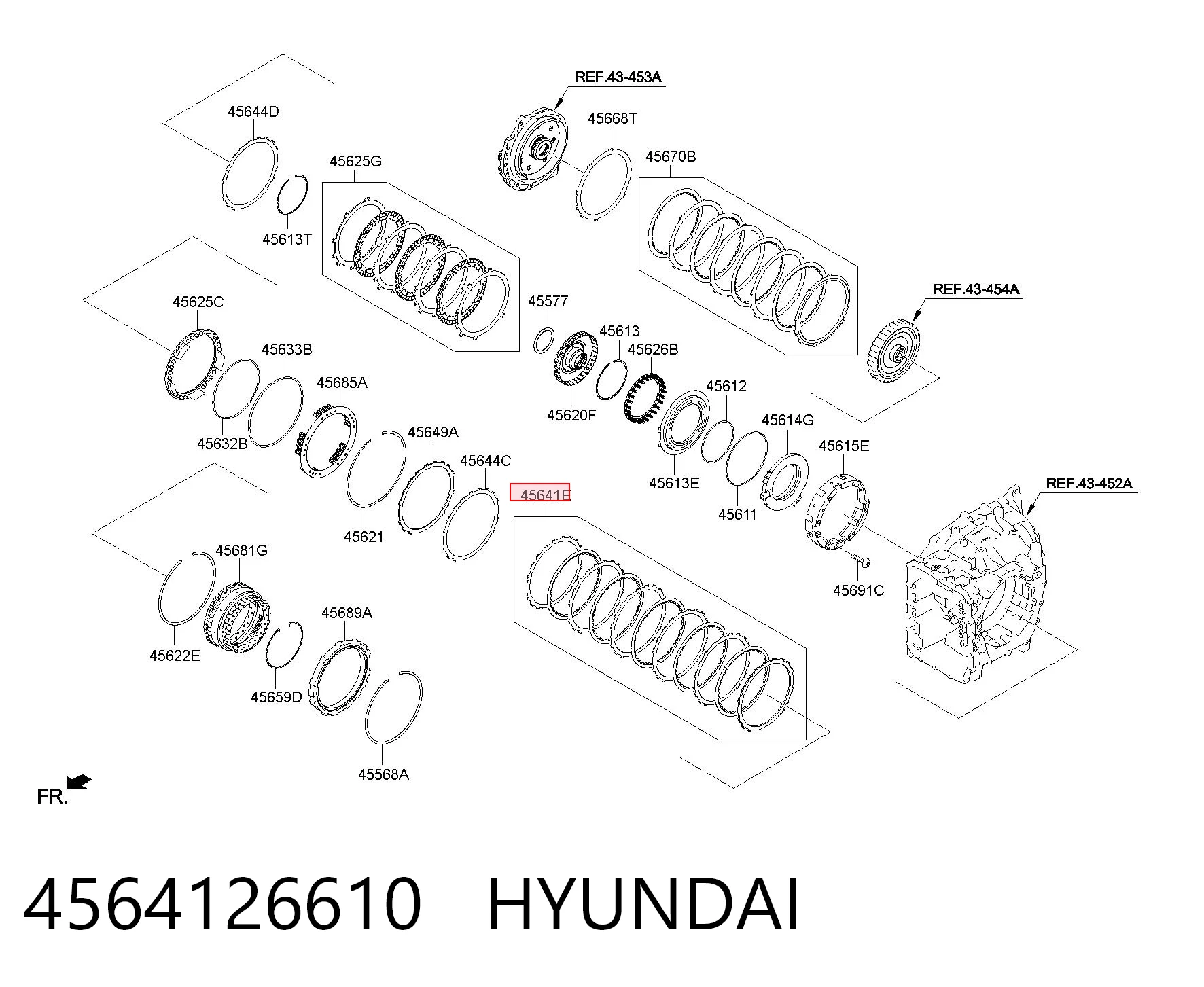 4564126610 Hyundai/Kia 