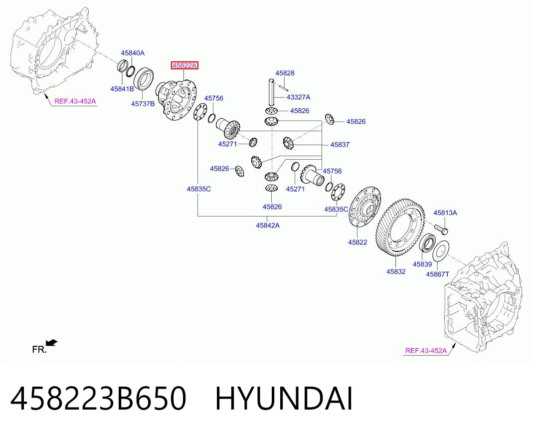 458223B650 Hyundai/Kia