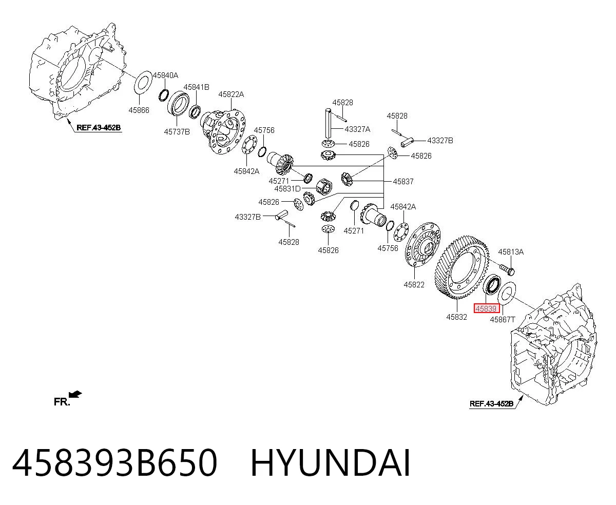 458393B650 Hyundai/Kia