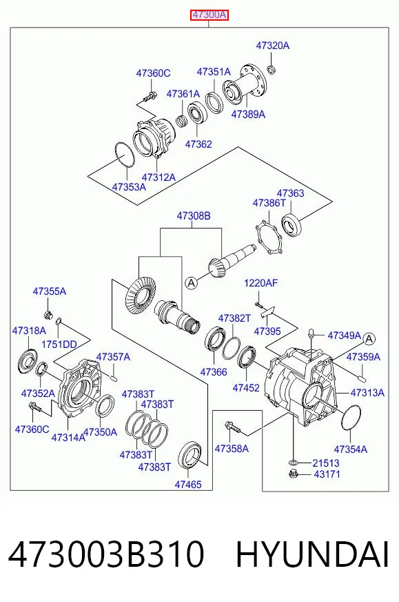 473003B310 Hyundai/Kia