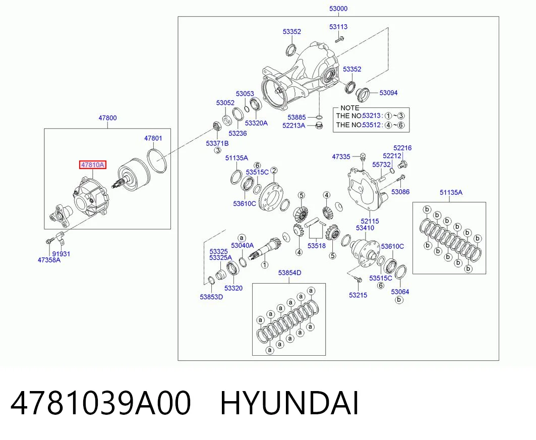 4781039A00 Hyundai/Kia