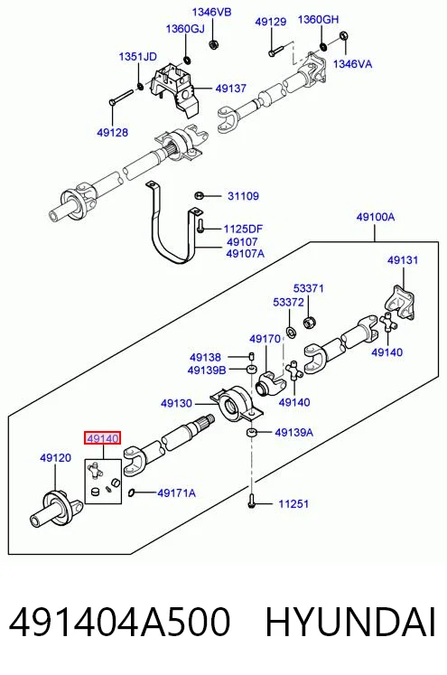 491404A500 Hyundai/Kia