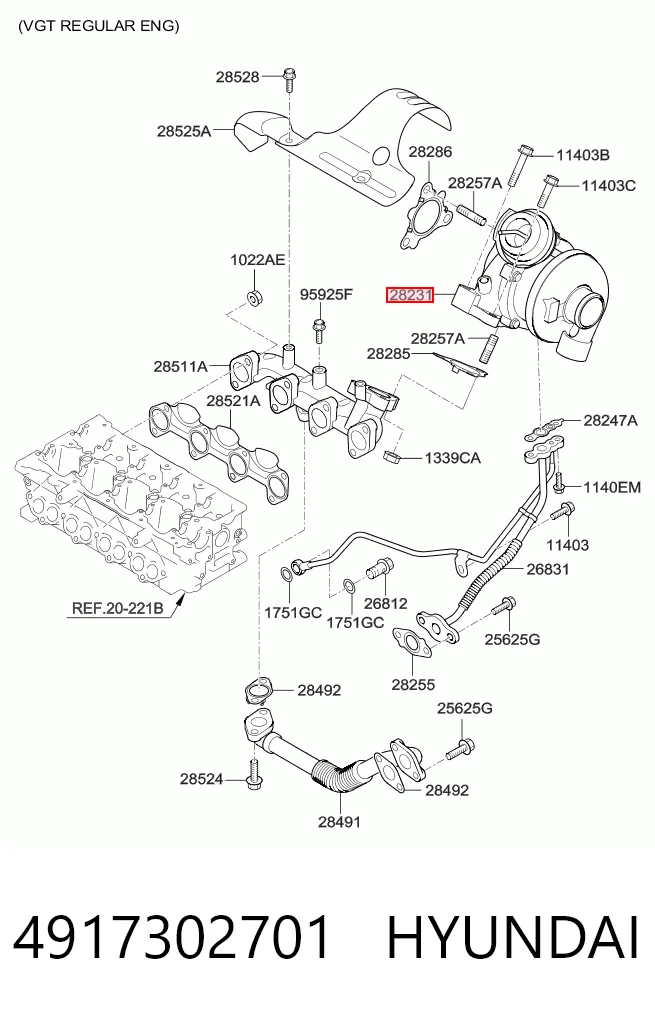 Turbina Hyundai I30  PD