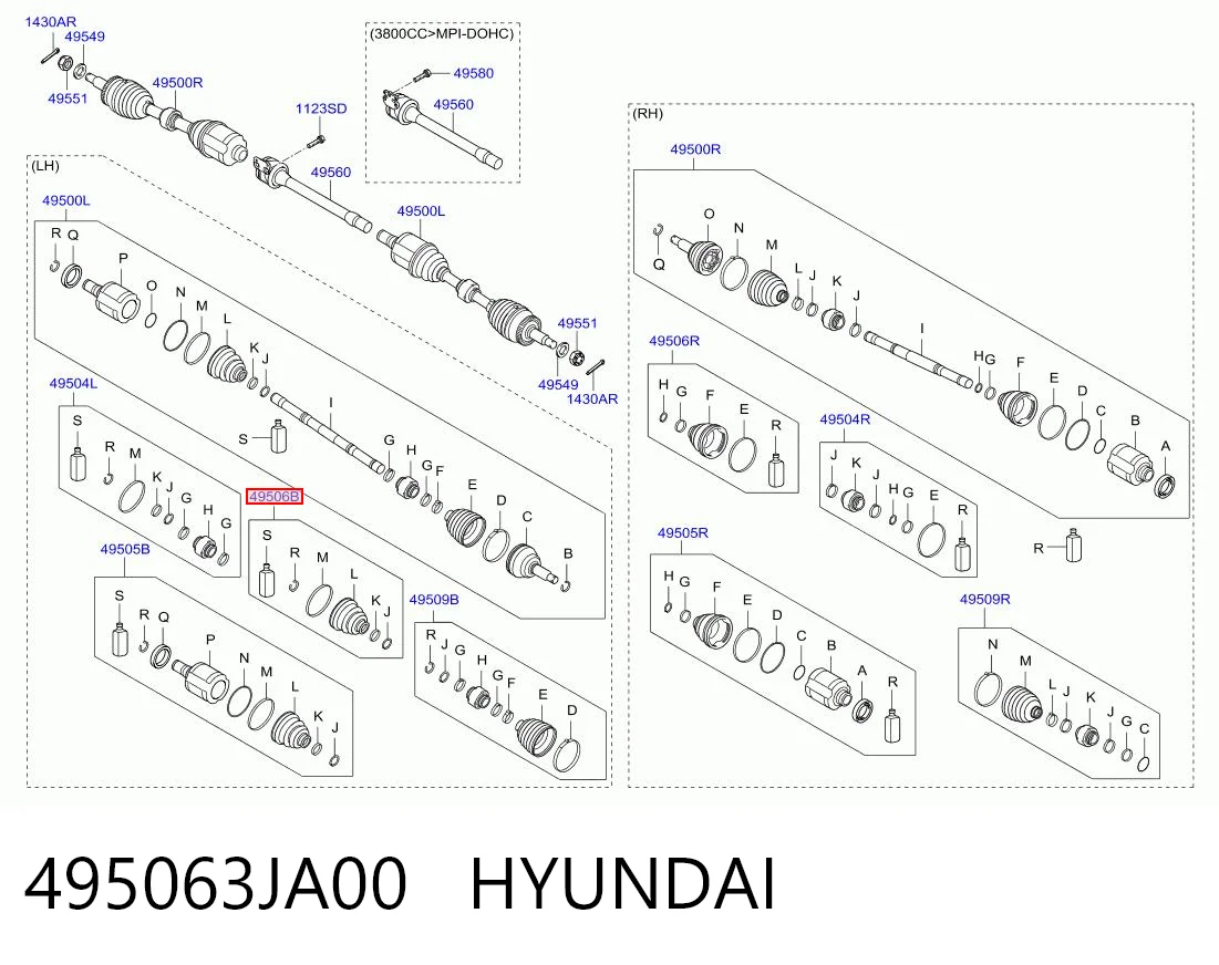 495063JA00 Hyundai/Kia