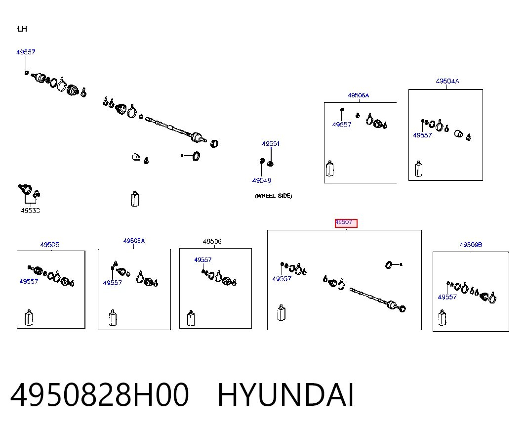 para Hyundai Coupe I (RD)