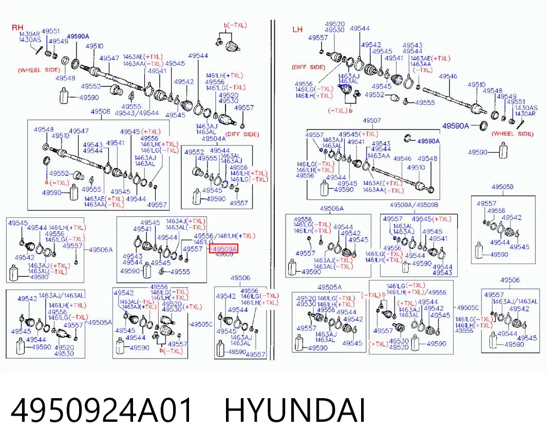 4950924A01 Hyundai/Kia