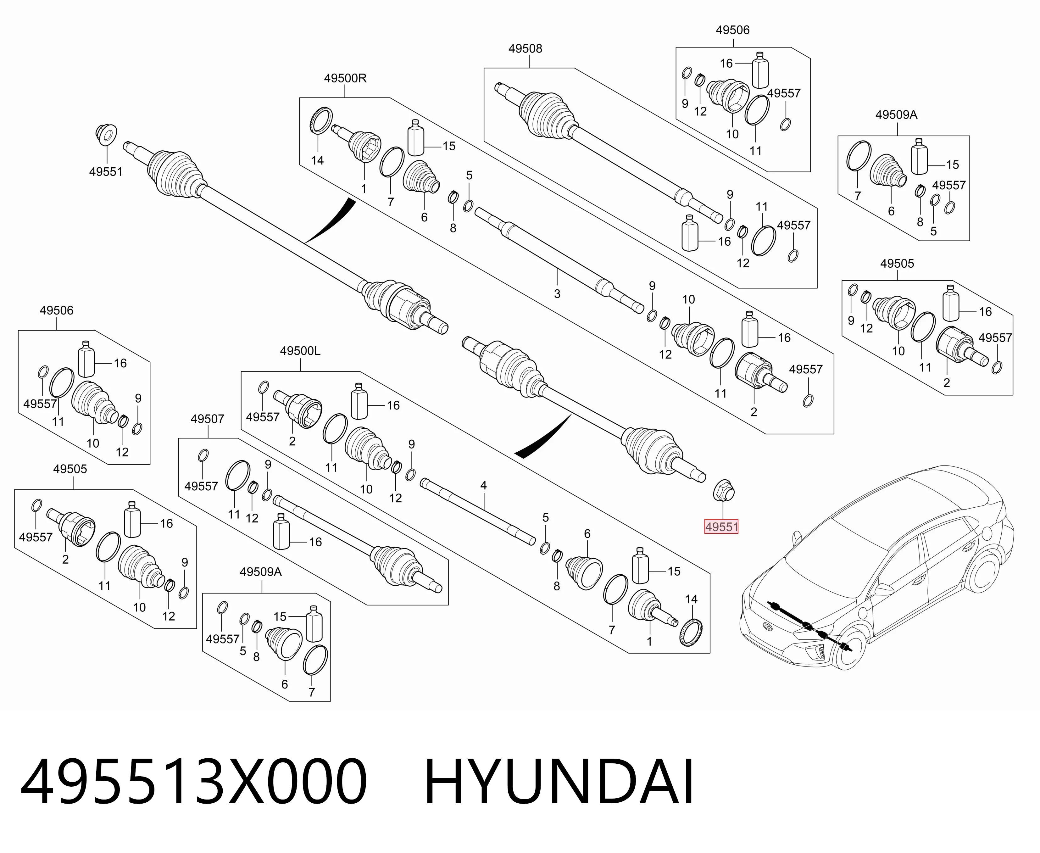495513X000 Hyundai/Kia