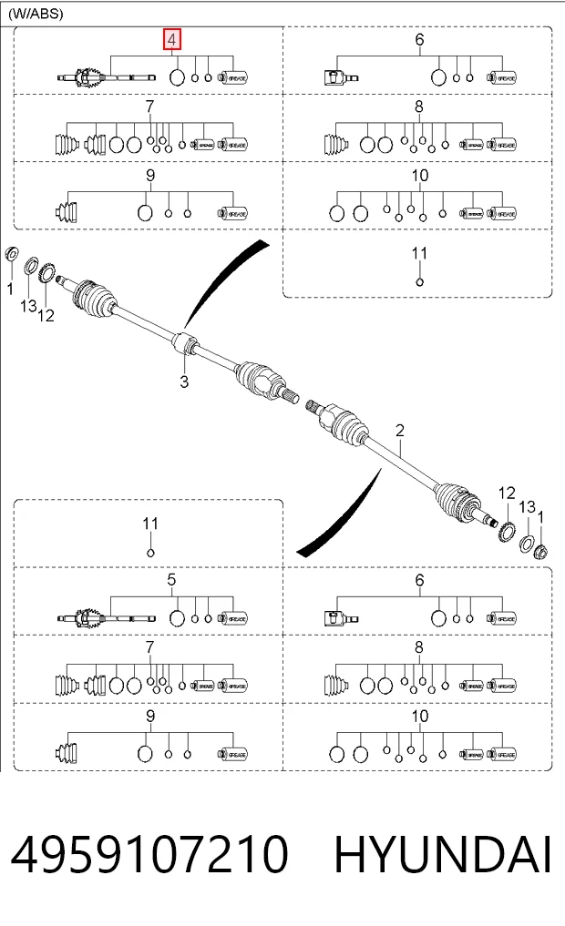  para KIA Picanto II (TA)