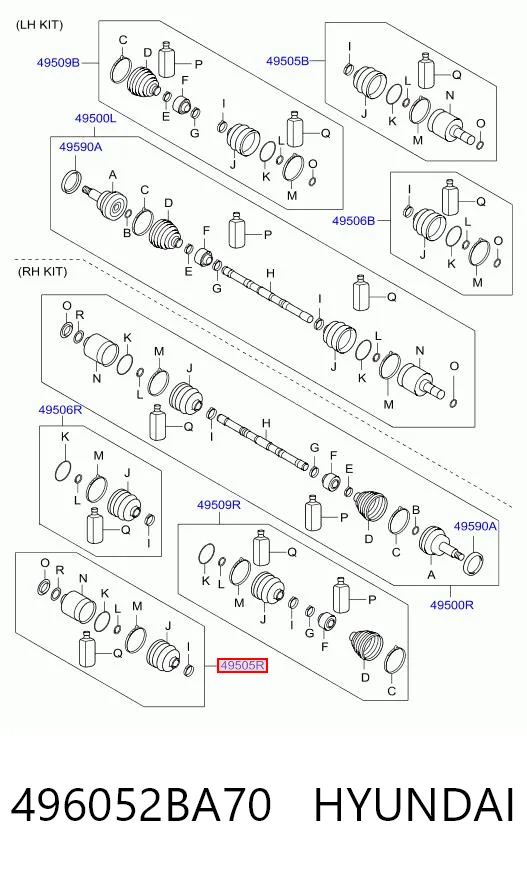 496052BA70 Hyundai/Kia