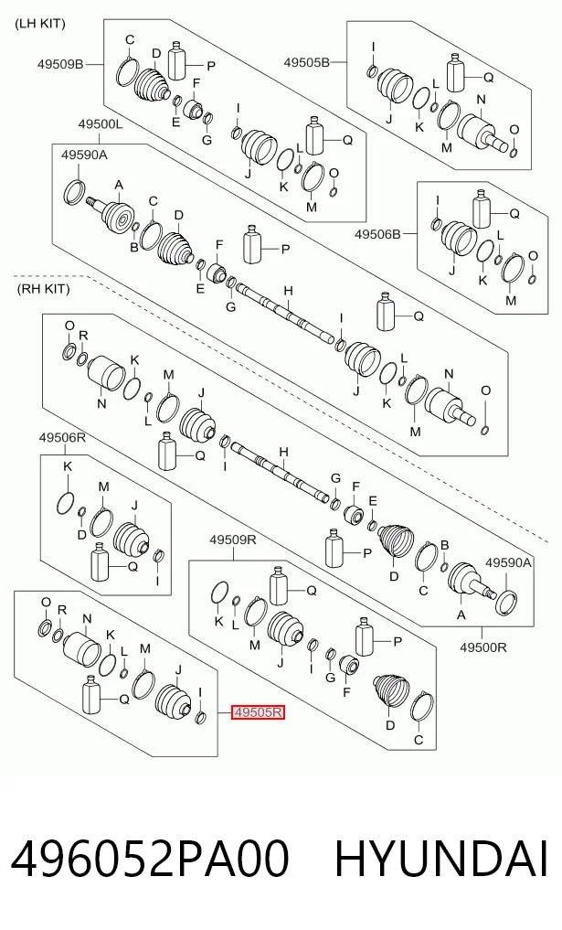 496052PA00 Hyundai/Kia