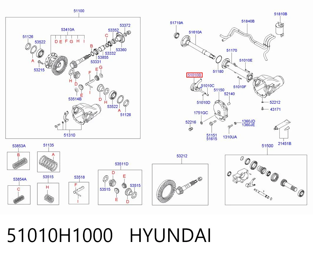 51010H1000 Hyundai/Kia