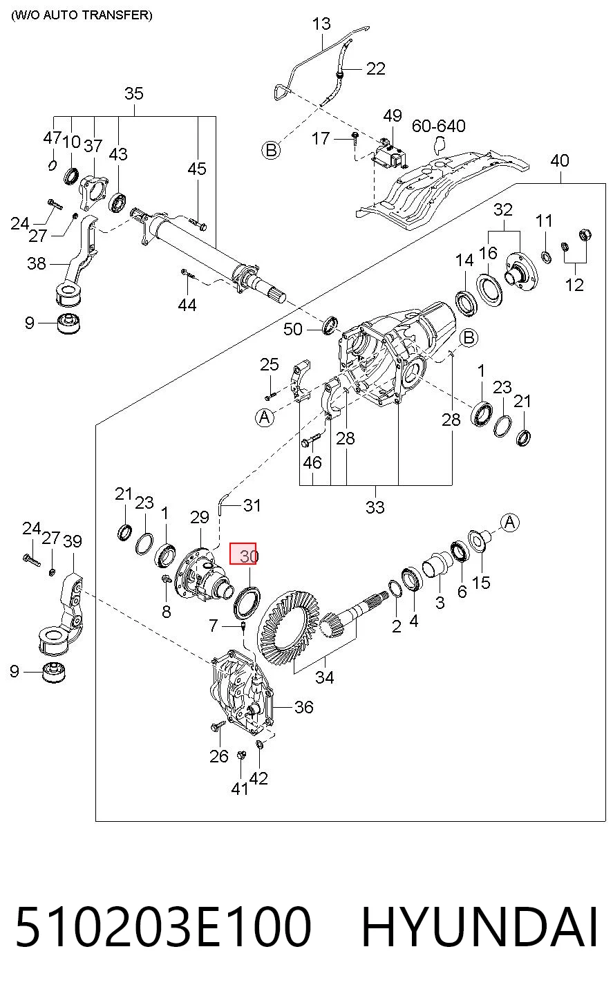 510203E100 Hyundai/Kia