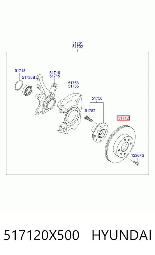 517120X500 Hyundai/Kia
