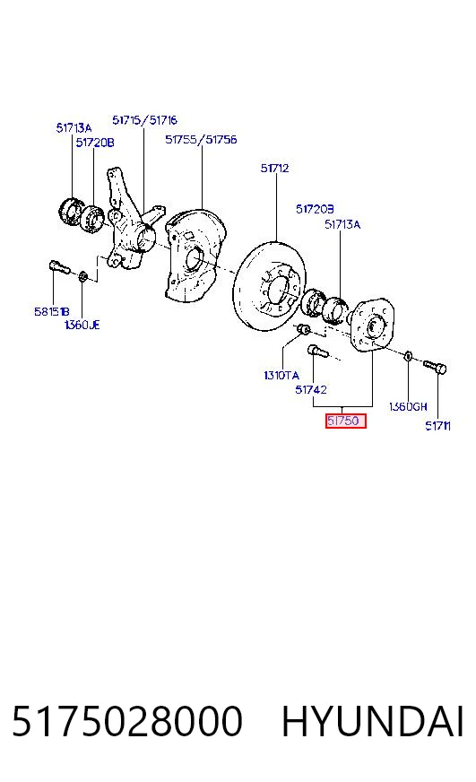 5175028000 Hyundai/Kia