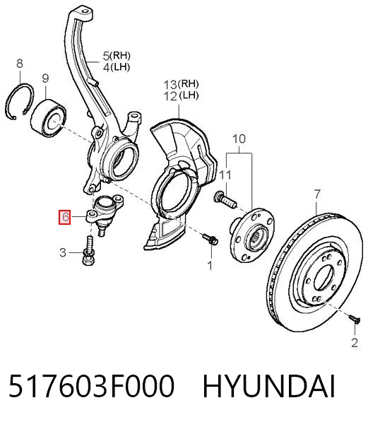 517603F000 Hyundai/Kia