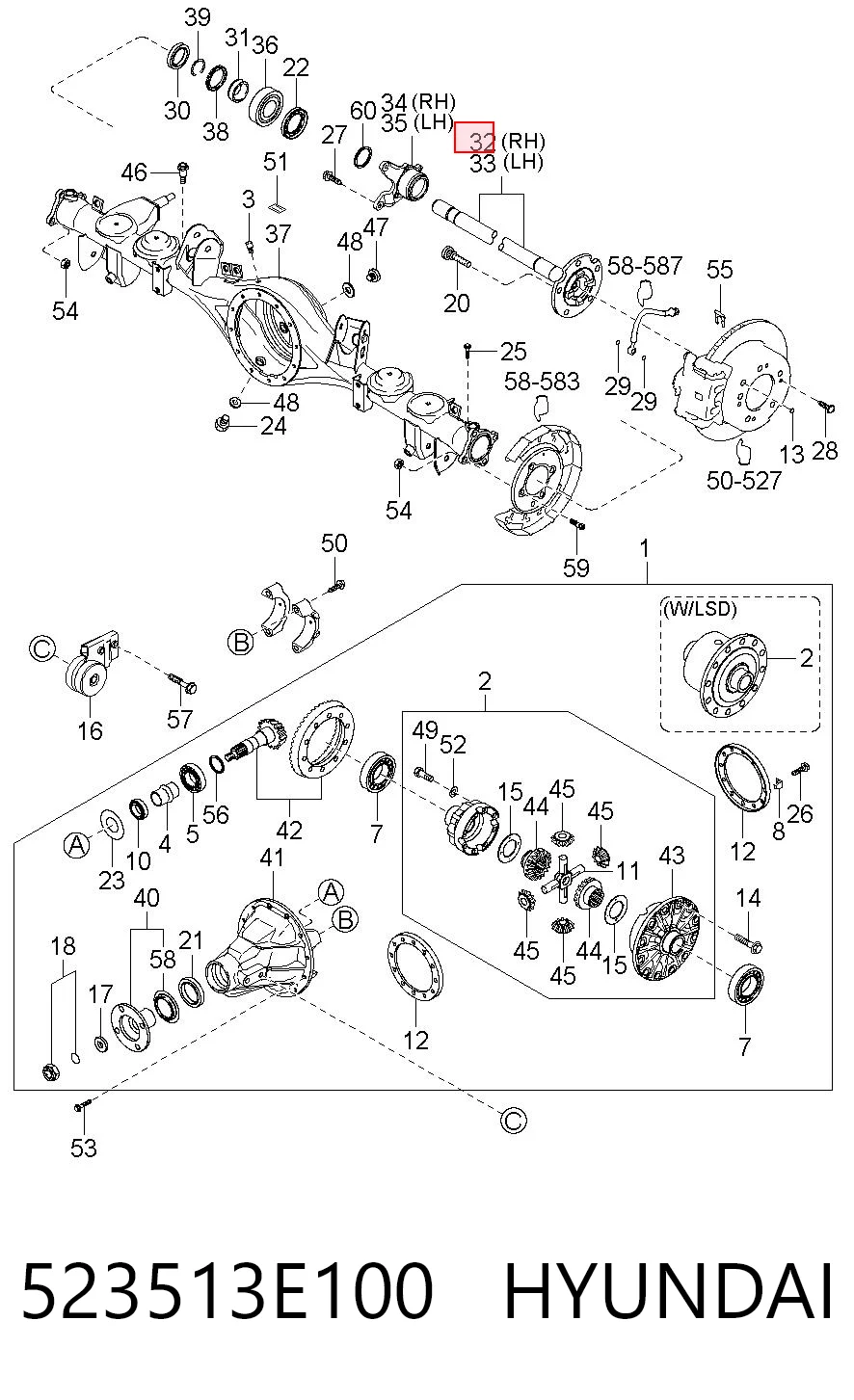 523513E100 Hyundai/Kia