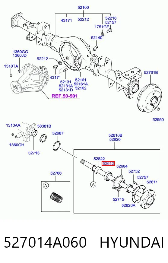 H20519 Japan Cars Rolamento de cubo traseiro