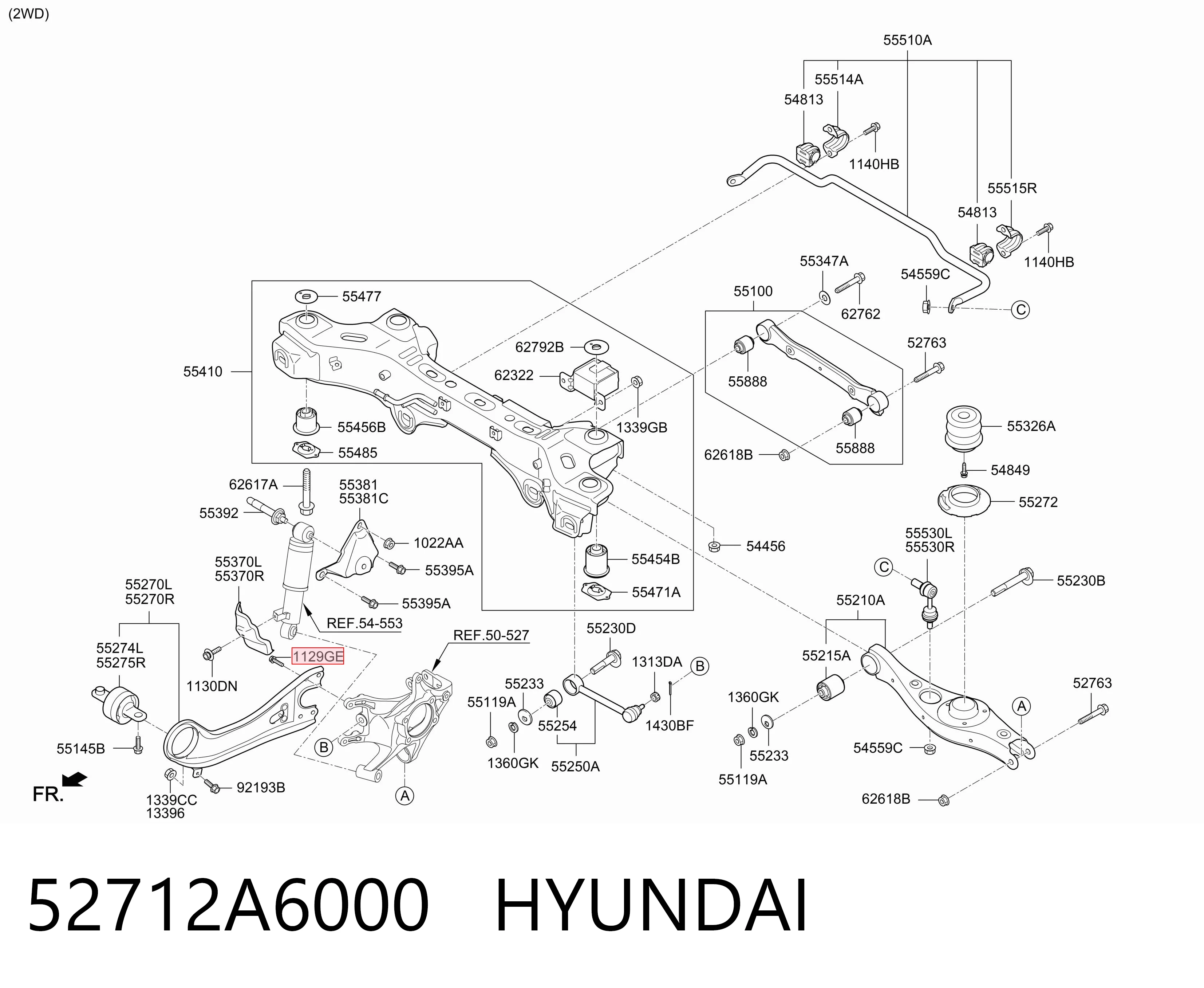 52712A6000 Hyundai/Kia 