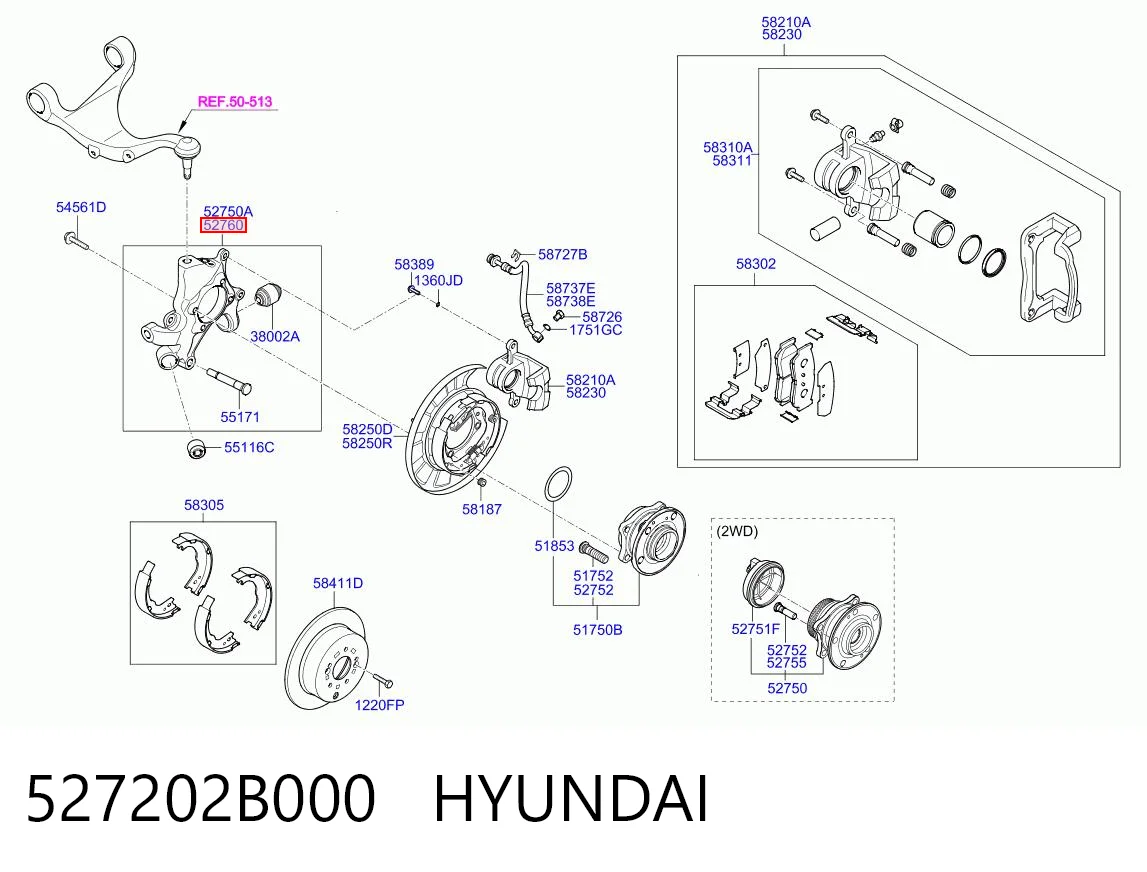 527202B000 Hyundai/Kia