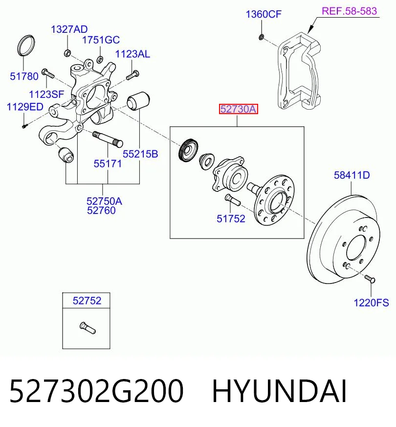 527302G200 Hyundai/Kia