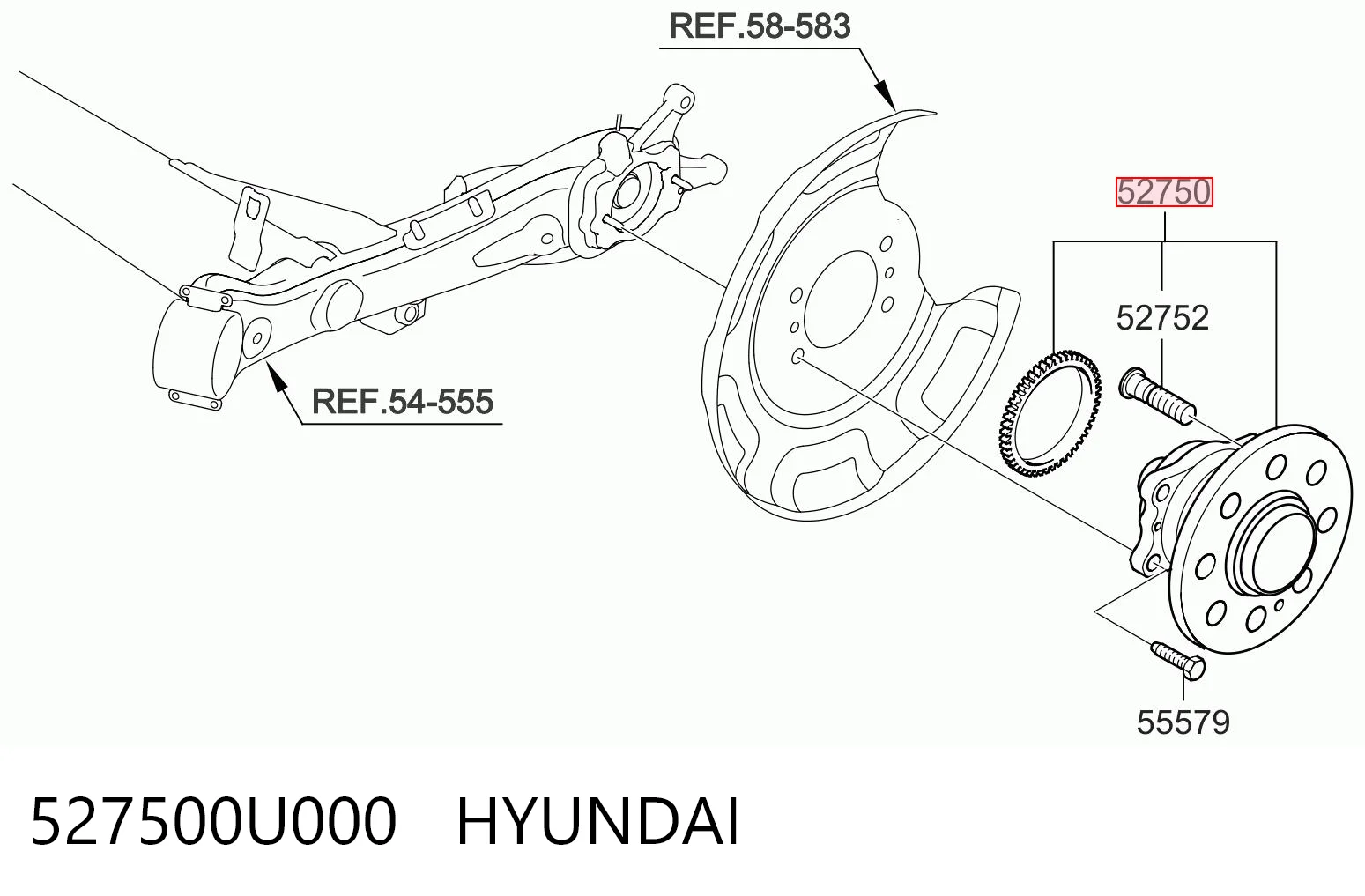 527500U000 Hyundai/Kia