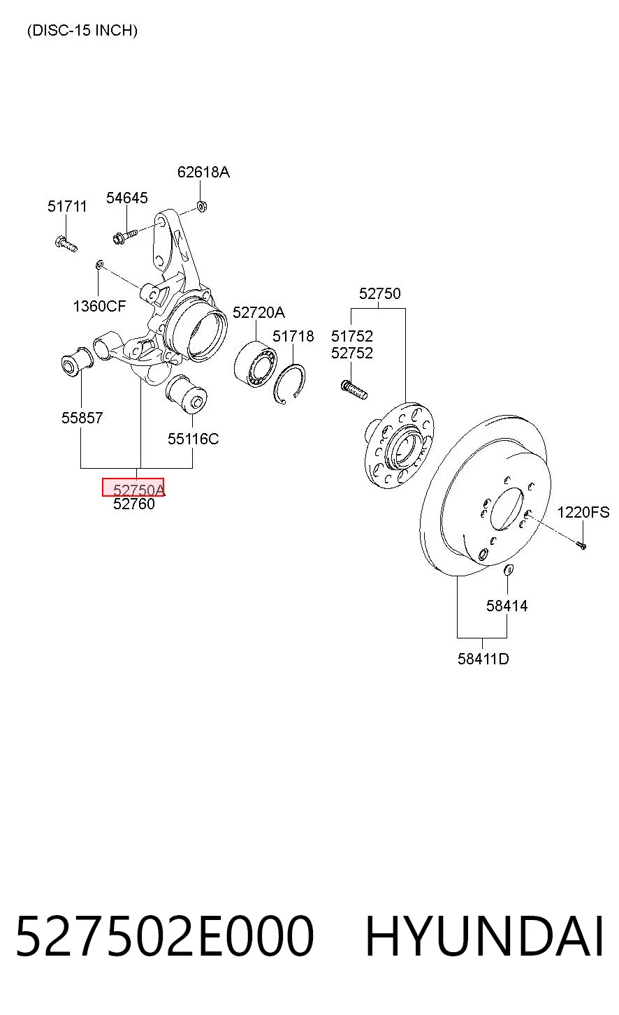 527502E000 Hyundai/Kia