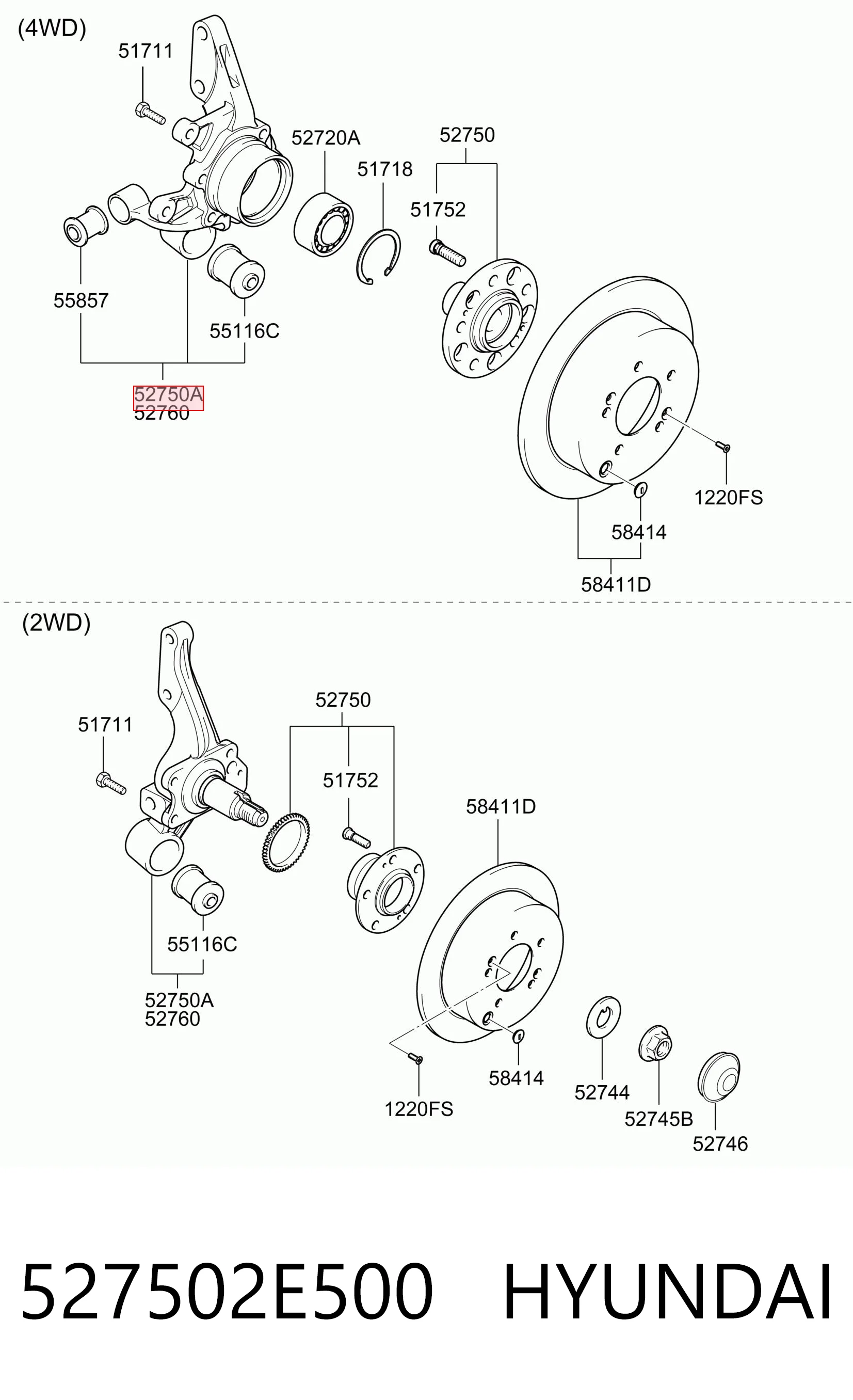 527502E500 Hyundai/Kia