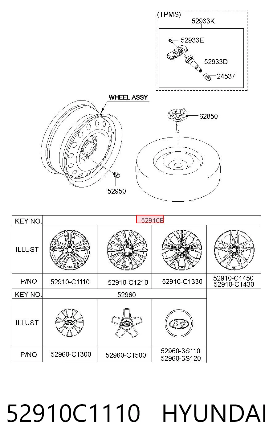 Discos de roda de aleação ligeira (de aleação ligeira, de titânio) Hyundai Sonata VII LF ao melhor preço