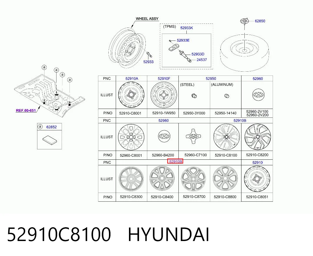 52910C8100 Hyundai/Kia