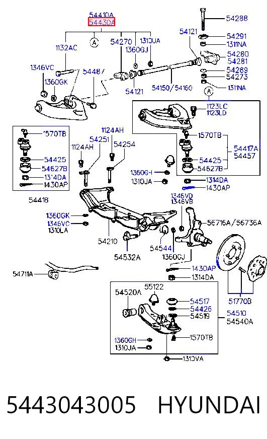 5443043005 Hyundai/Kia