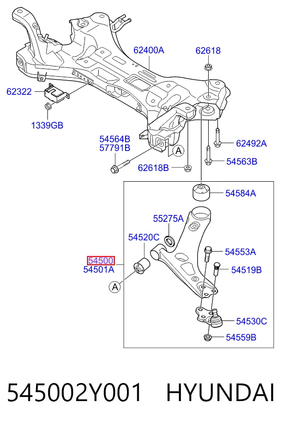 545002Y001 Hyundai/Kia