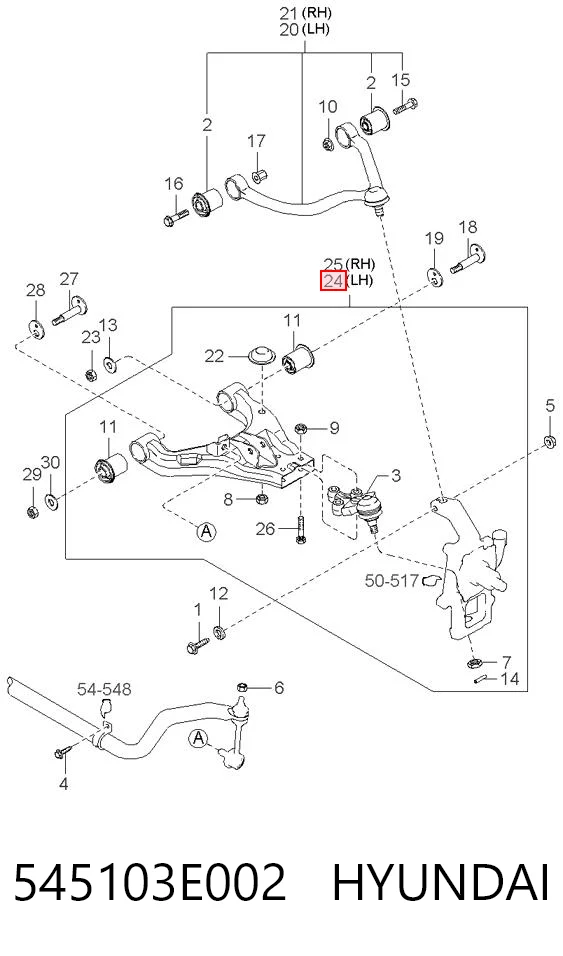 545103E002 Hyundai/Kia