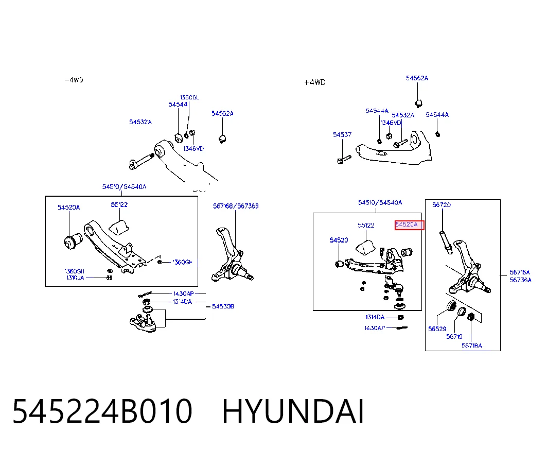 545224B010 Hyundai/Kia