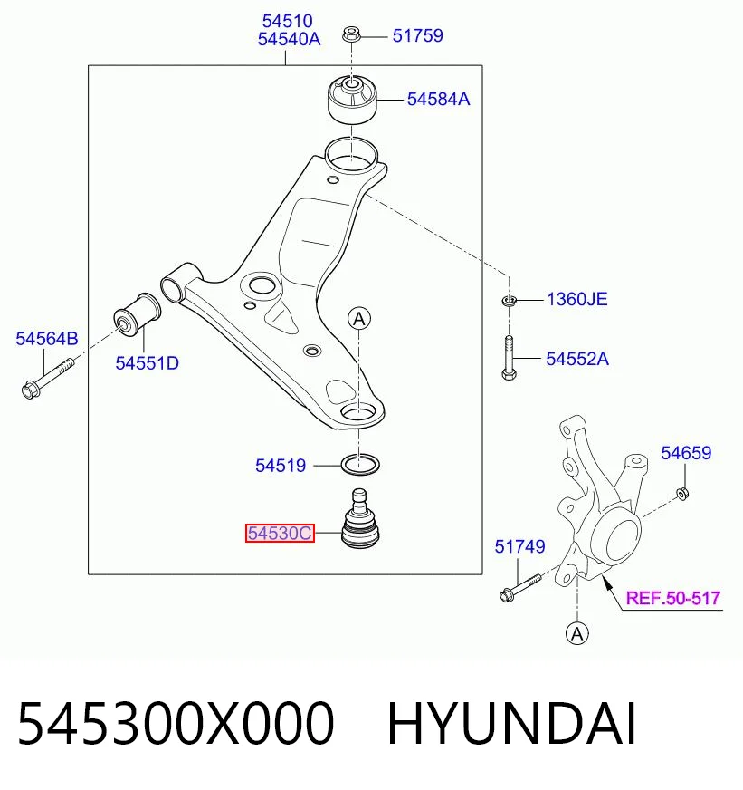 545300X000 Hyundai/Kia