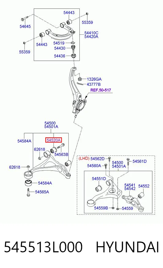 545513L000 Hyundai/Kia