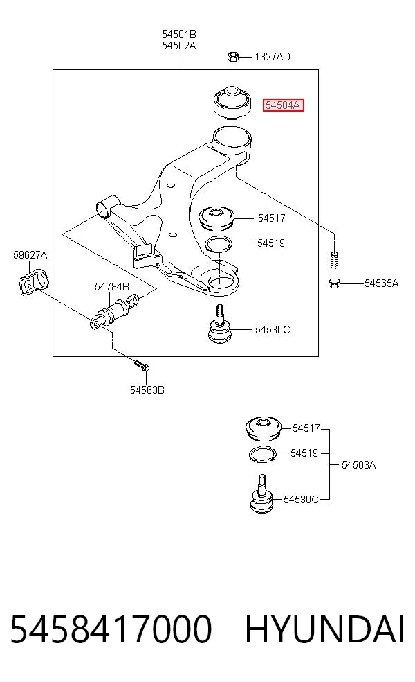 5458417000 Hyundai/Kia
