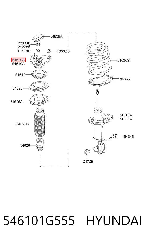546101G555 Hyundai/Kia