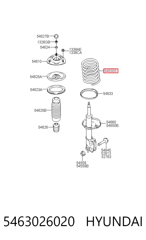 5463026020 Hyundai/Kia