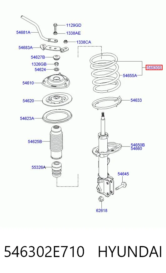 546302E710 Hyundai/Kia