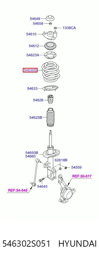 546302S051 Hyundai/Kia